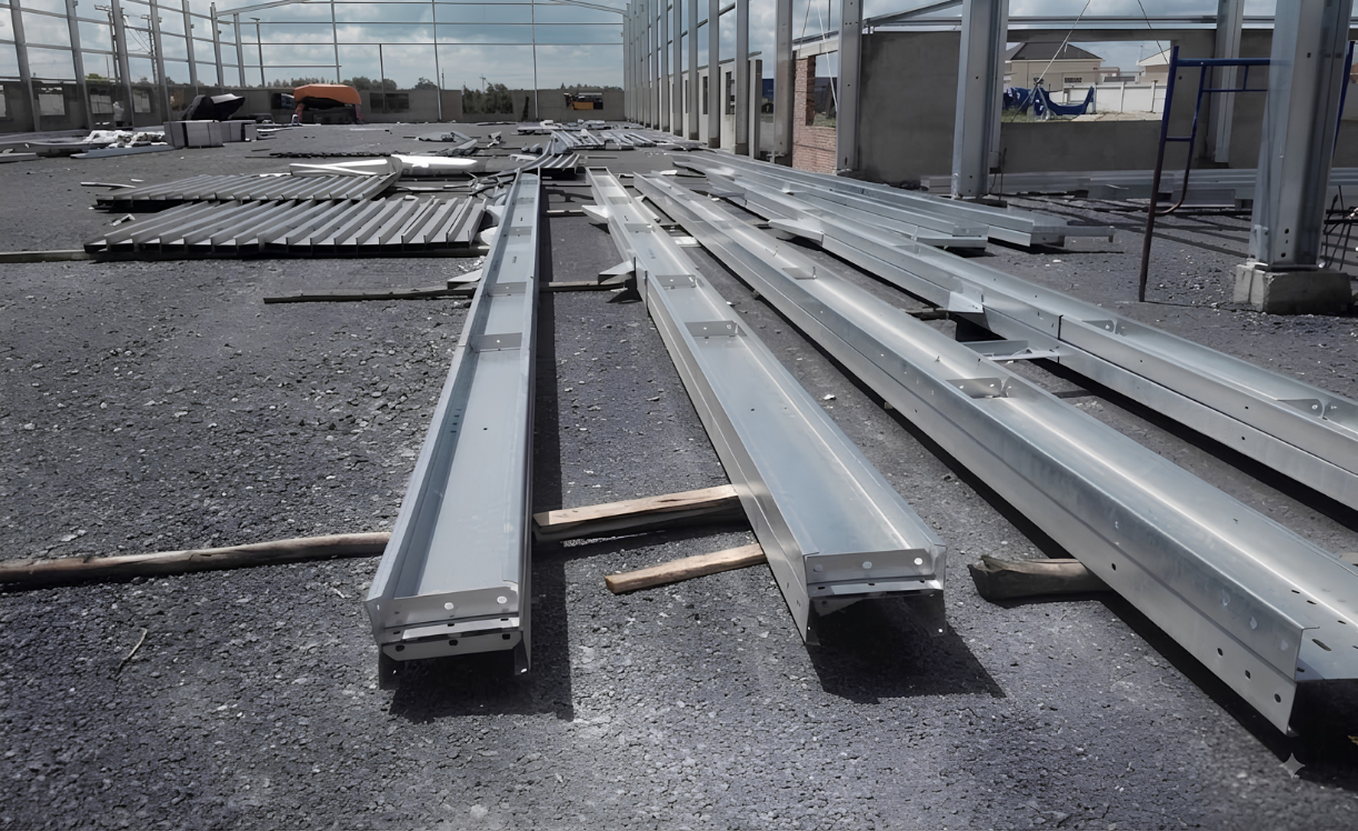Xà Gồ Lysaght Mạ Kẽm Cường Độ Cao Cho Nhà Xưởng Hiện Đại 1 xà gồ lysaght