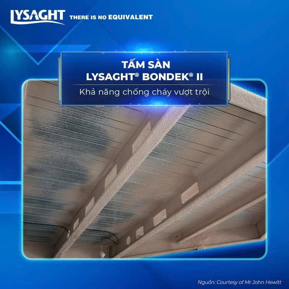 LYSAGHT BONDEK: Top 3 Lý Do Khiến Chủ Đầu Tư Tin Dùng 1 LYSAGHT BONDEK