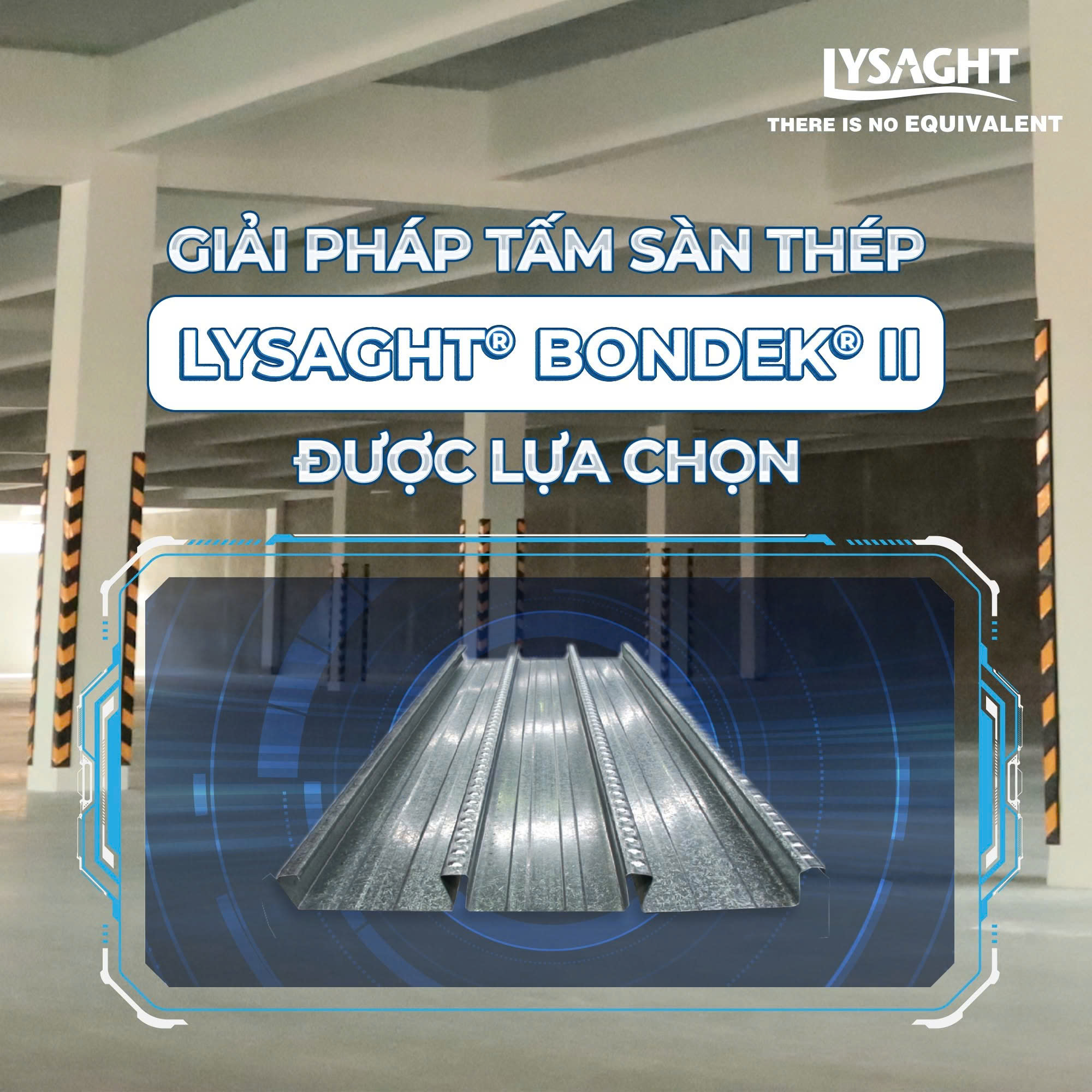 Thi công sàn Bondek